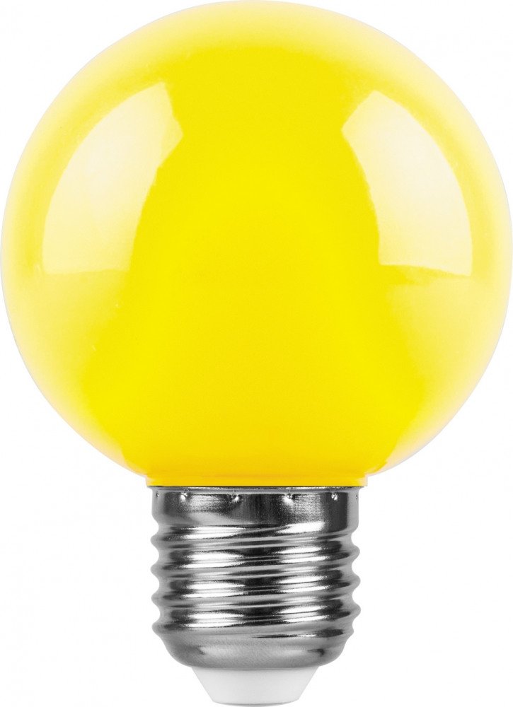 Лампа светодиодная Feron Е27 3W желтая LB-37125904. 