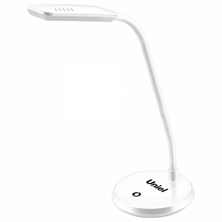 Настольная лампа офисная Uniel LED Premium TLD-510 White/LED/550Lm/4500K/Dimer. 