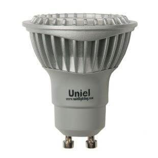Лампа светодиодная Uniel GU10 5W 4500K JCDR LED-JCDR-5W/NW/GU10/FR 07251. 
