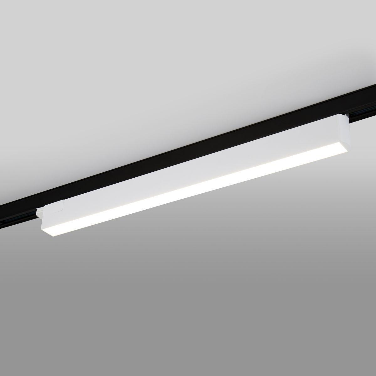 Трековый светодиодный светильник Elektrostandard X-Line белый матовый 28W 4200K LTB55 4690389161575. 