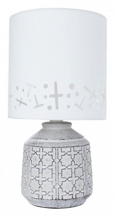 Интерьерная настольная лампа Arte Lamp Bunda A4007LT-1GY. 