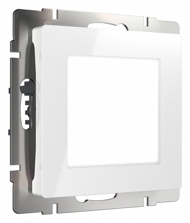 Заглушка для поста с подсветкой, без рамки Werkel белый W1154301. 