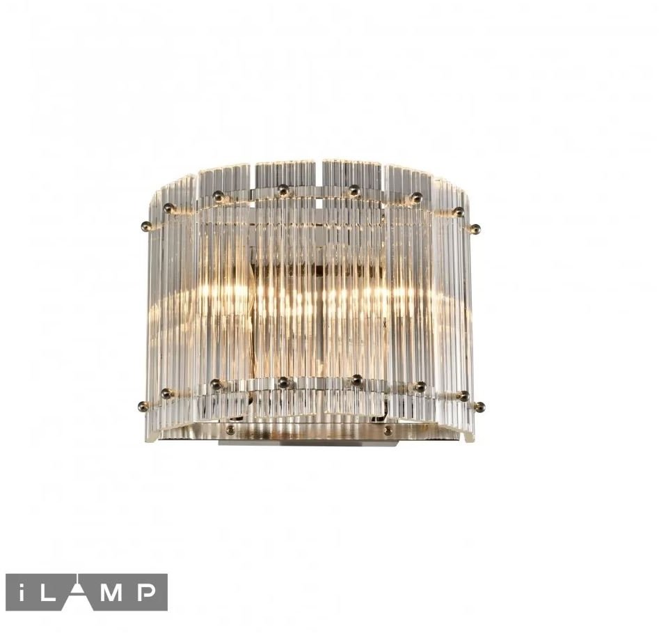 Настенный светильник iLamp Silverstone W9503-2 NIC. 