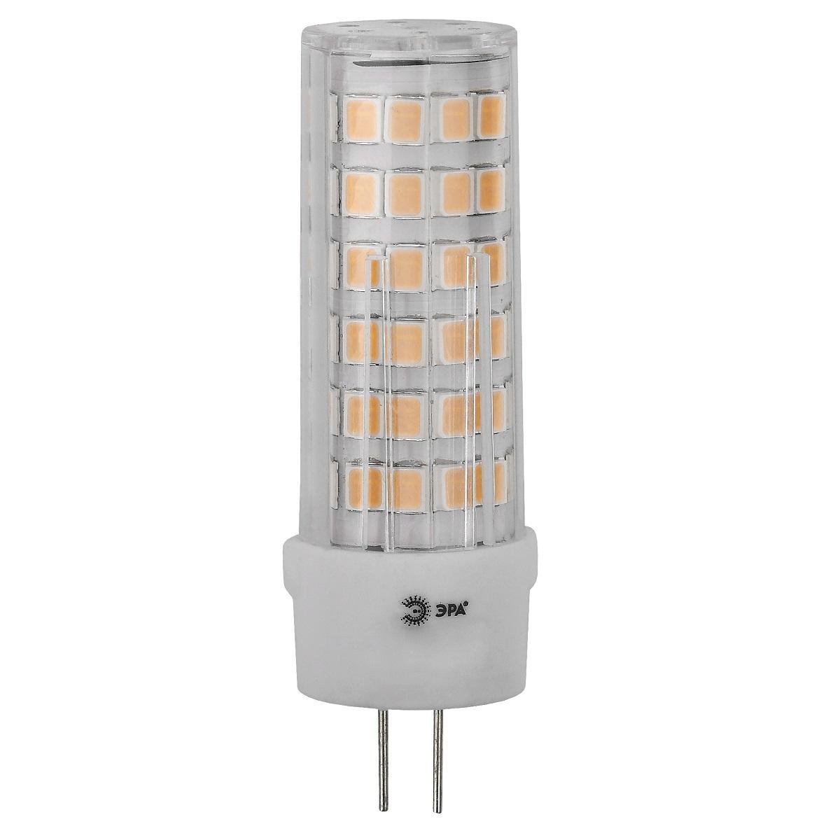 Лампа светодиодная ЭРА G4 5W 4000K прозрачная LED JC-5W-12V-CER-840-G4 Б0049088. 