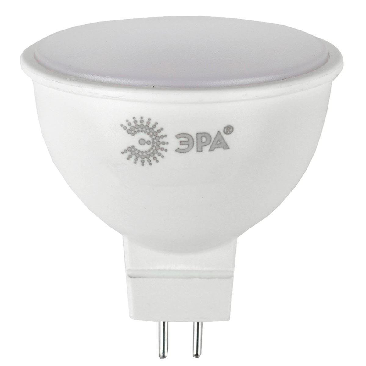 Лампа светодиодная ЭРА GU5.3 11W 4000K матовая LED MR16-11W-840-GU5.3 R Б0052441. 