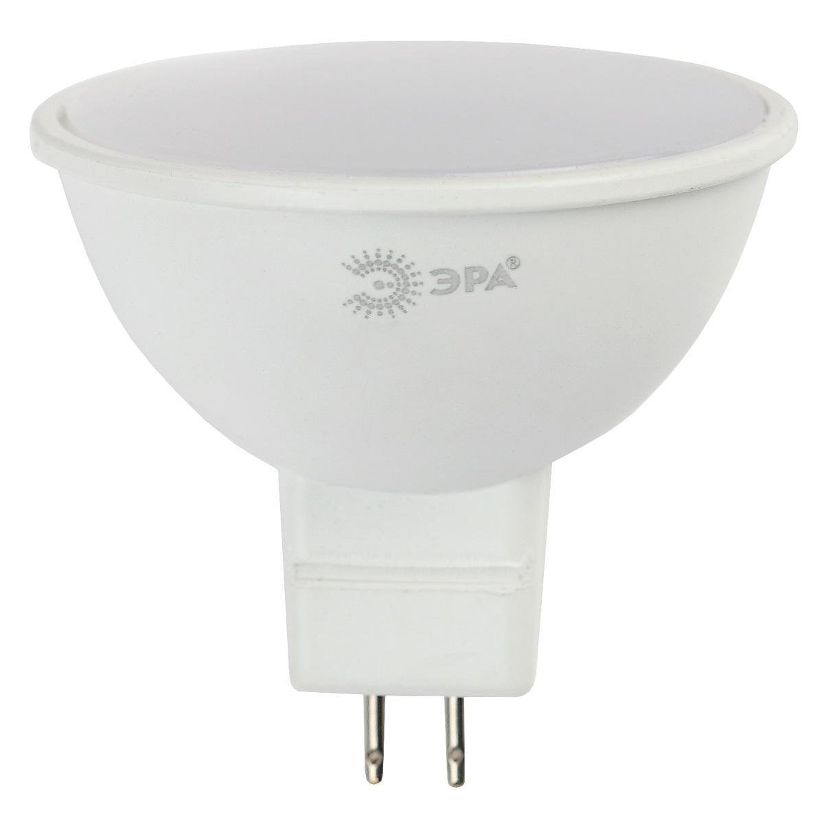 Лампа светодиодная ЭРА GU5.3 12W 6000K матовая LED MR16-12W-860-GU5.3 Б0049075. 