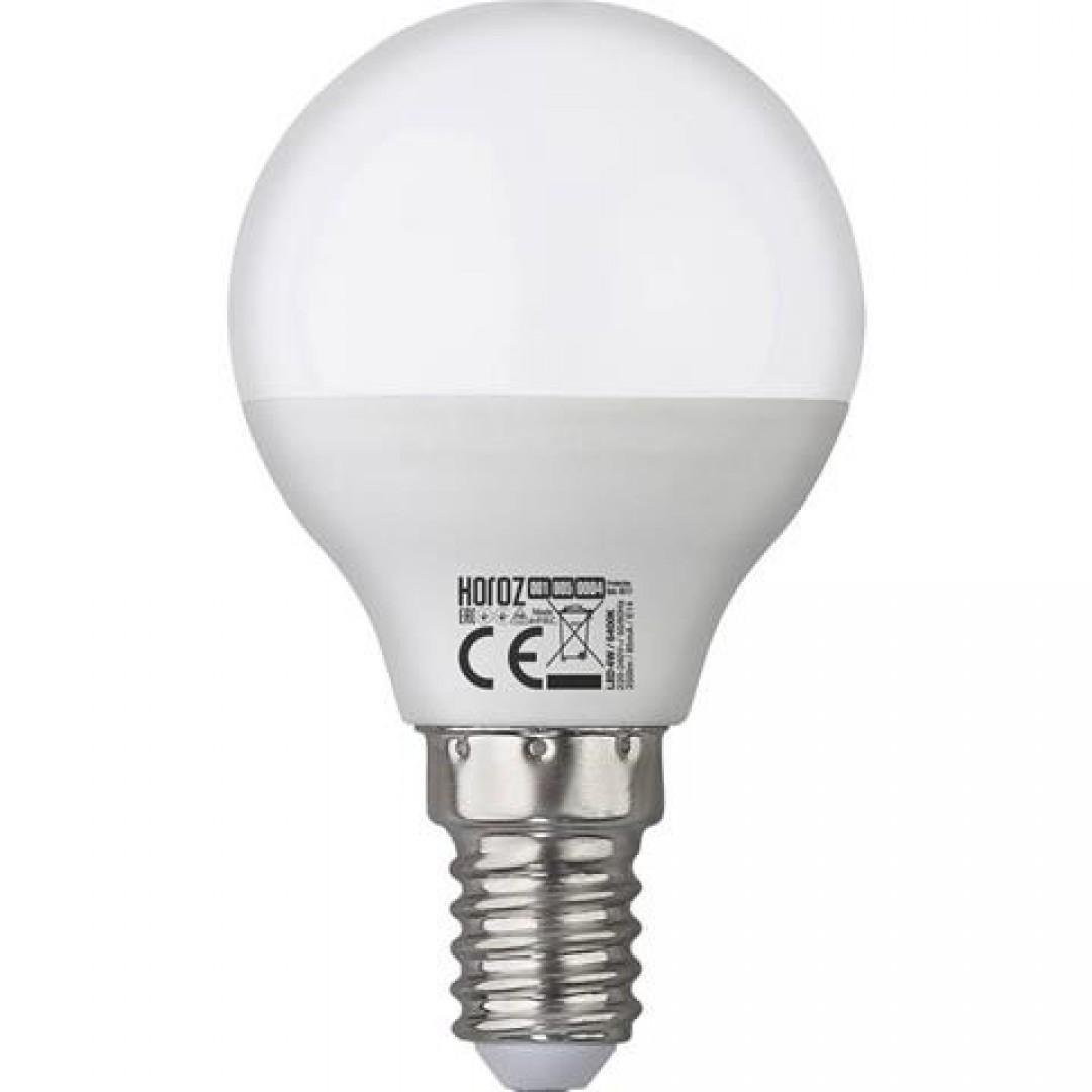 Лампа светодиодная Horoz E27 4W 4200K матовая 001-005-0004. 