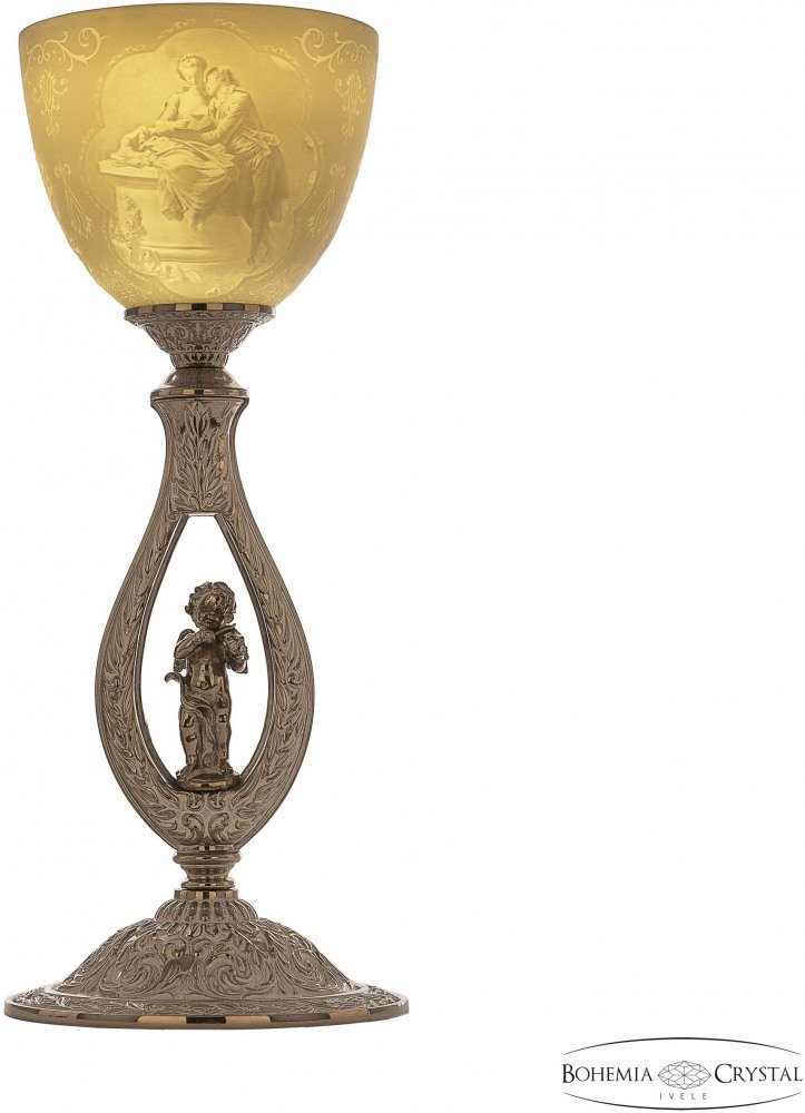 Интерьерная настольная лампа Bohemia Ivele Crystal Florence 71400L/15 NW P1 Pair FA4S. 