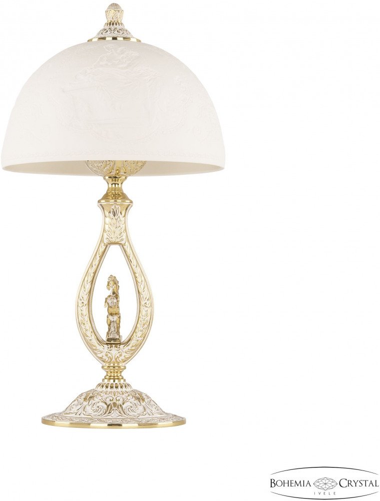 Интерьерная настольная лампа Bohemia Ivele Crystal Florence 71400L/25 GW Pair FH1S. 