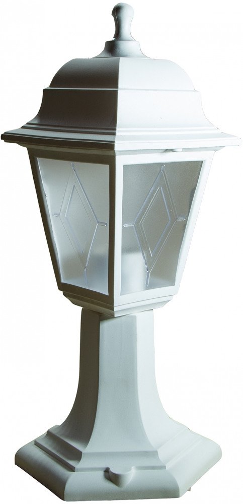 Наземный фонарь Uniel UUL-A01F 60W/E27 IP44 WHITE. 