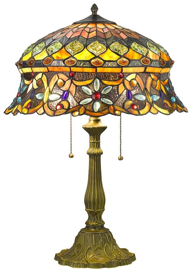 Интерьерная настольная лампа Velante 884-804-03. 