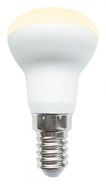 Лампа светодиодная Volpe E14 5W 3000K матовая LED-R50-5W/3000K/E14/FR/SLS UL-00008824. 