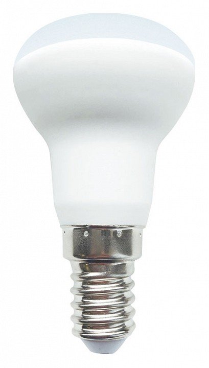 Лампа светодиодная Volpe E14 5W 4000K матовая LED-R50-5W/4000K/E14/FR/SLS UL-00008823. 