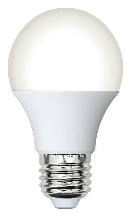 Лампа светодиодная Volpe E27 12W 3000K матовая LED-A60-12W/3000K/E27/FR/SLS UL-00008776. 