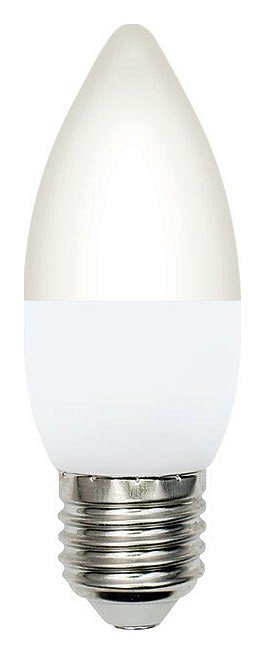 Лампа светодиодная Volpe E27 5W 3000K матовая LED-C37-5W/3000K/E27/FR/SLS UL-00008786. 