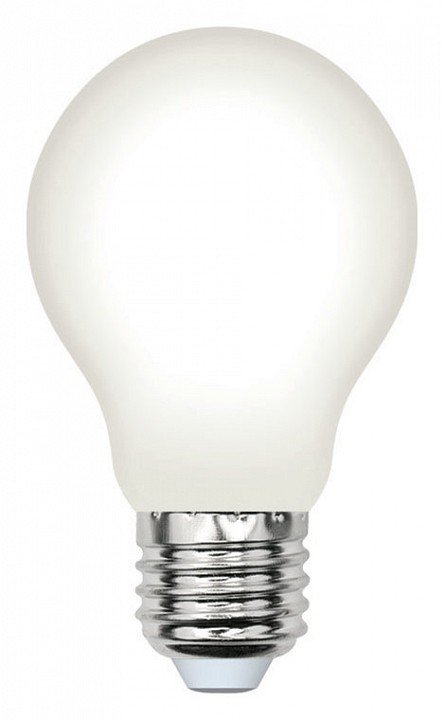 Лампа светодиодная филаментная Volpe E27 9W 3000K матовая LED-A60-9W/3000K/E27/FR/SLF UL-00008300. 