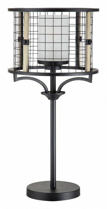 Настольная лампа декоративная Indigo Castello 10014/1T Black. 