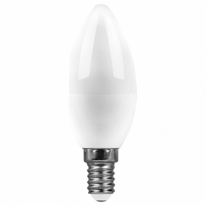 Лампа светодиодная Feron Saffit Sbc 3707 E14 7Вт 6400K 55169. 