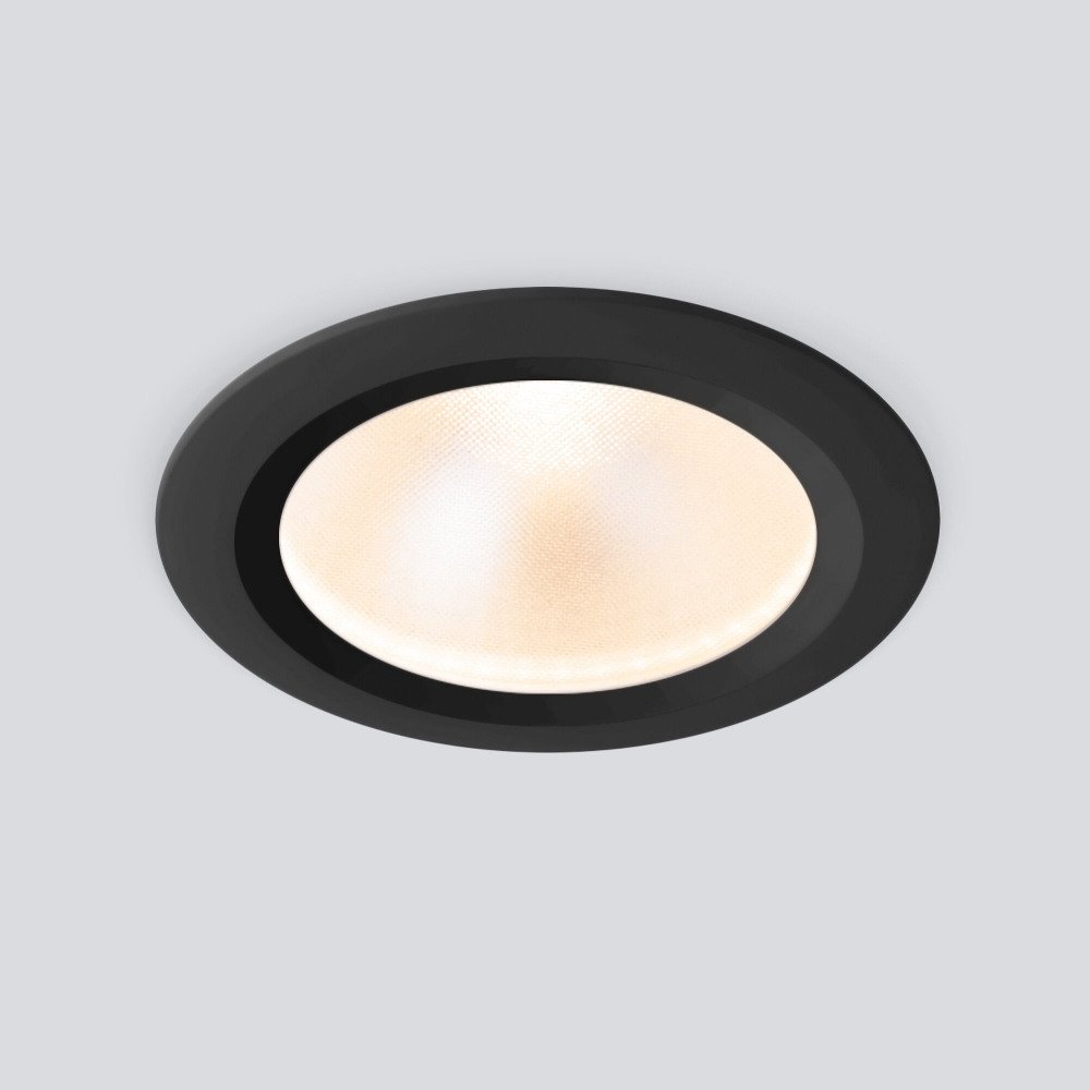Встраиваемый светильник уличный Elektrostandard Light LED 3003 35128/U черный. 