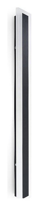 Уличный настенный светодиодный светильник Feron DH2003 черный 48018. 