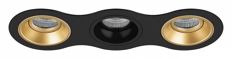 Точечный светильник Lightstar Domino D637030703. 