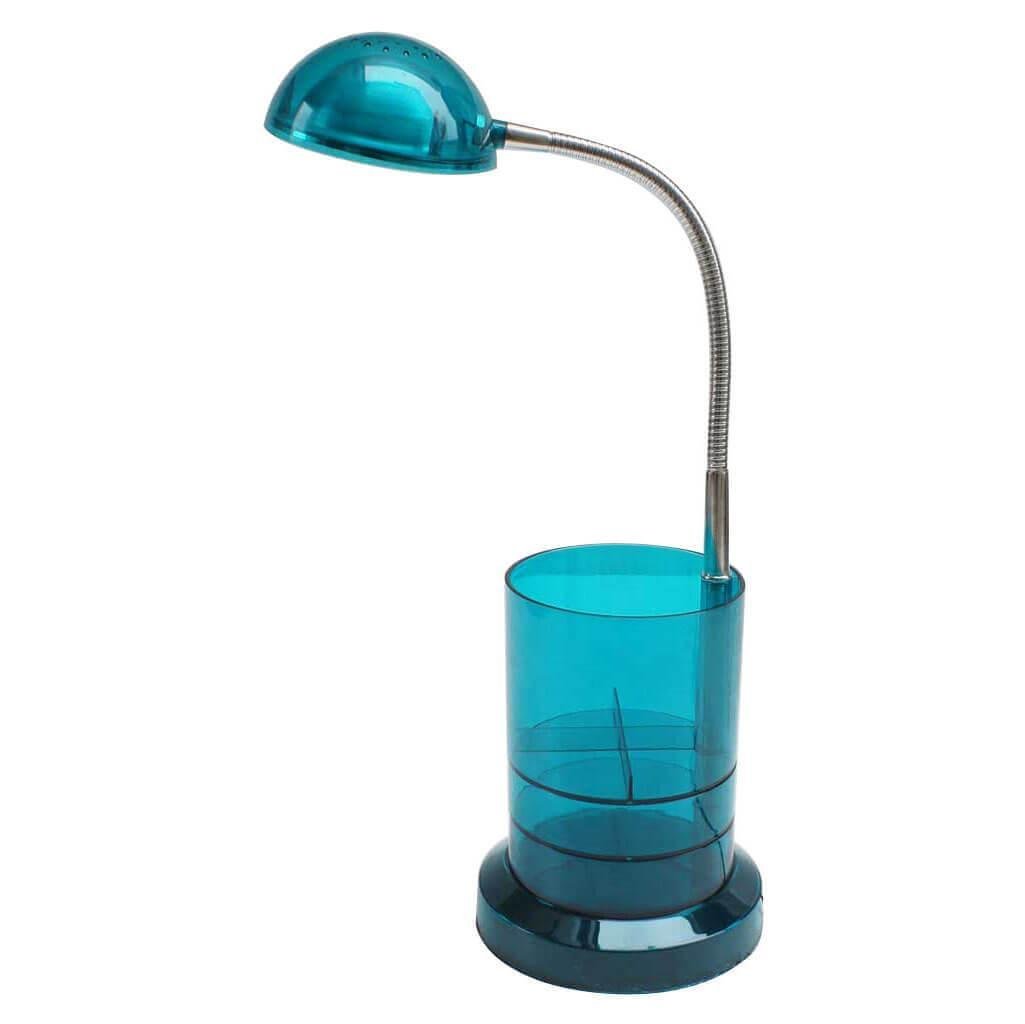 Настольная светодиодная лампа Horoz Berna синяя 049-006-0003 HRZ00000705. 