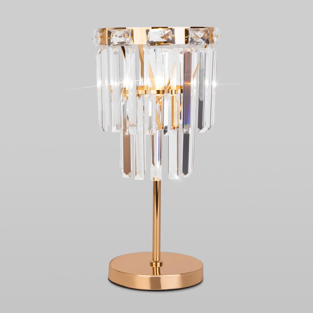 Интерьерная настольная лампа Eurosvet Elegante 01136/1 золото. 