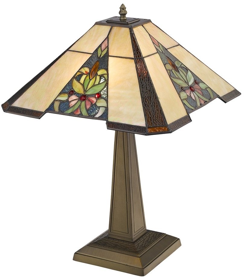 Настольная лампа Тиффани Velante 845-804-02. 