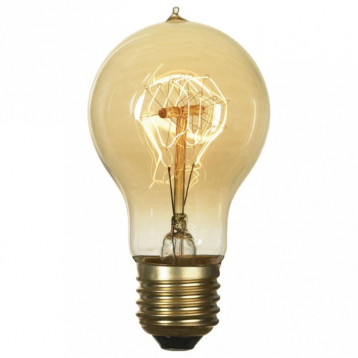 Лампа накаливания  Lussole GF-E-719 E27 60W желтый. 