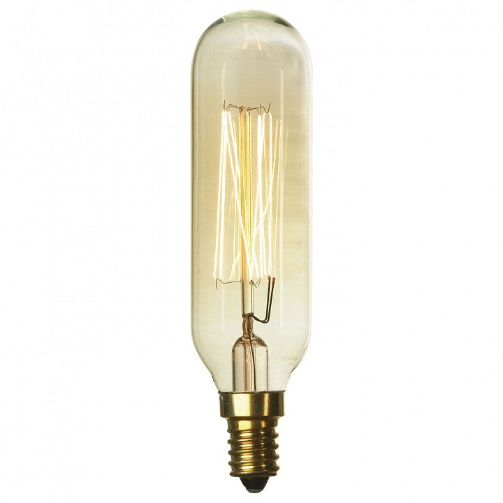 Лампа накаливания Lussole GF-E-46  Е14 40W желтый. 