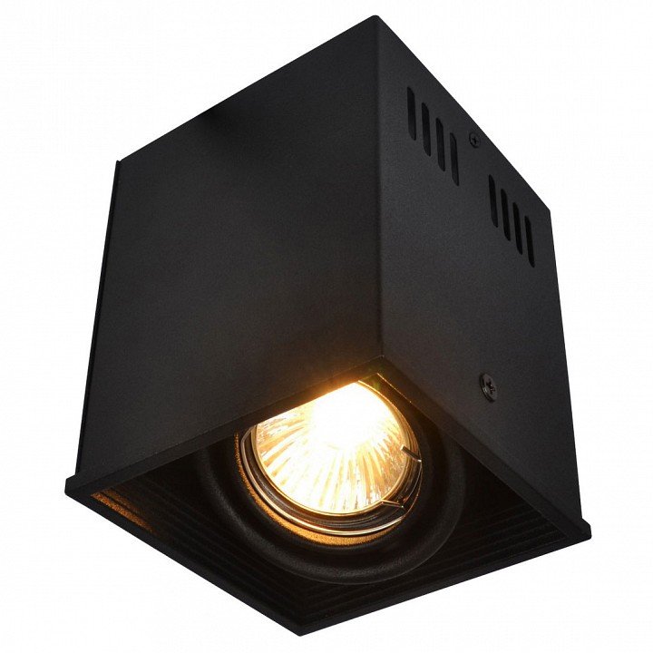 Точечный накладной светильник Arte Lamp Cardani A5942PL-1BK. 