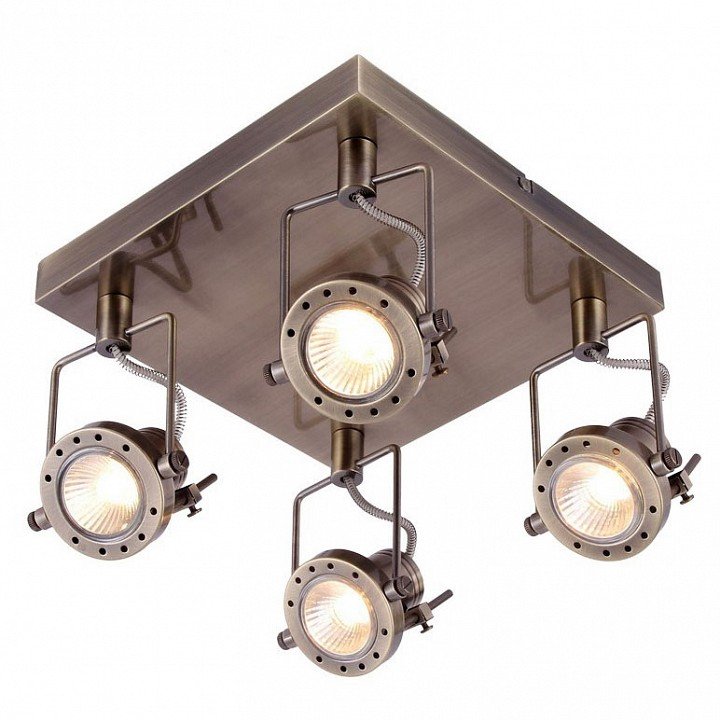 Потолочный светильник Arte Lamp Costruttore A4300PL-4AB. 