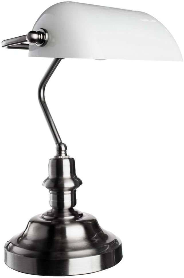 Настольная лампа Arte Lamp Banker A2491LT-1SS. 