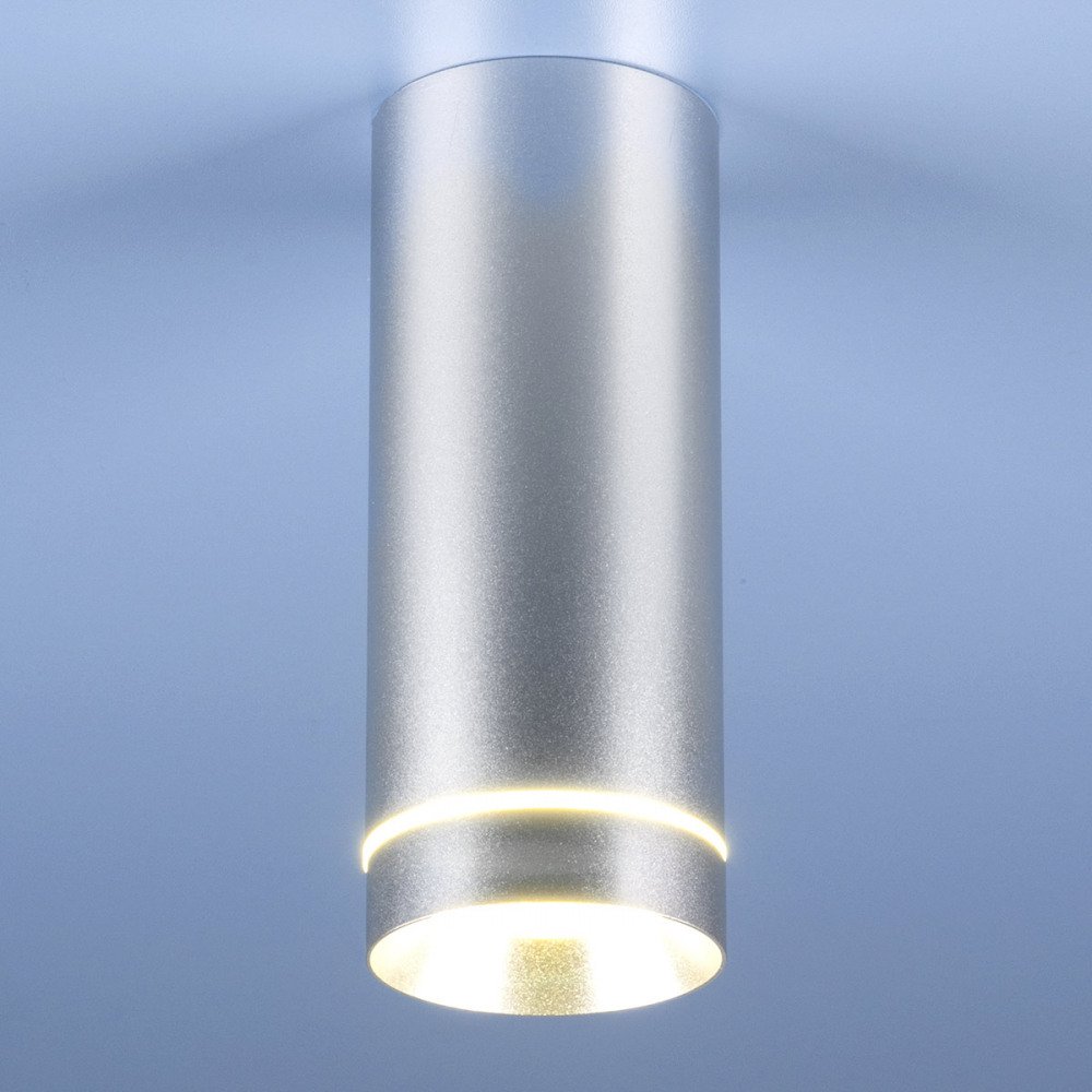 Точечный светильник Elektrostandard DLR022 12W 4200K хром матовый. 
