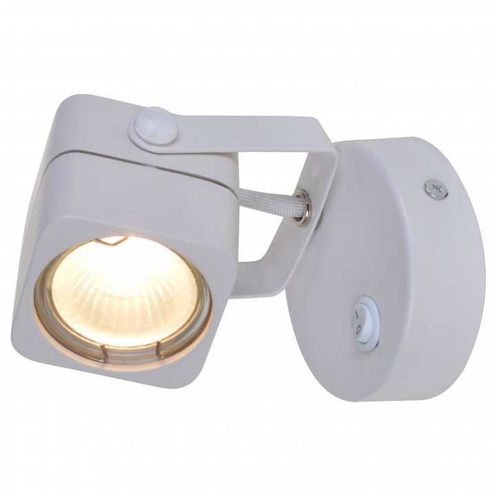 Настенный светильник Arte Lamp Lente A1314AP-1WH. 