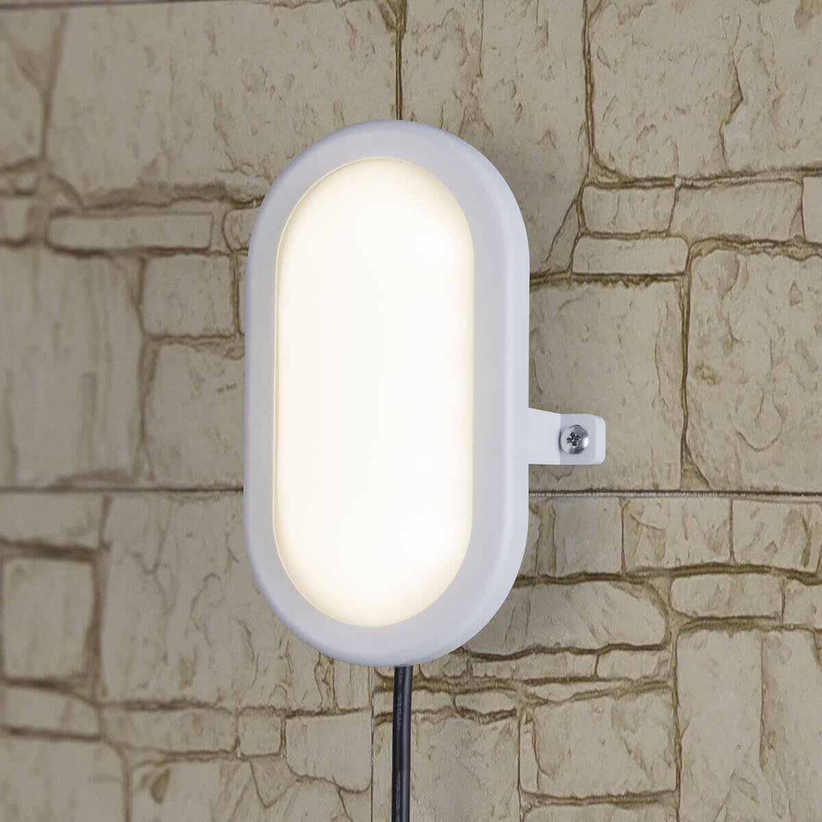 Пылевлагозащищенный светильник Elektrostandard LTB0102D LED 17 см 6W белый 4690389099106. 