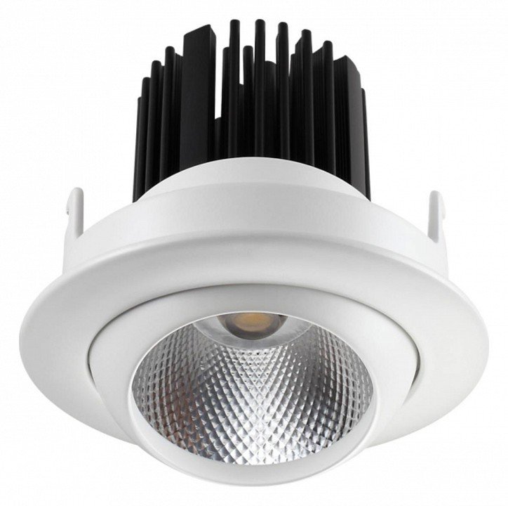 Встраиваемый светодиодный светильник Novotech Drum 357695. 