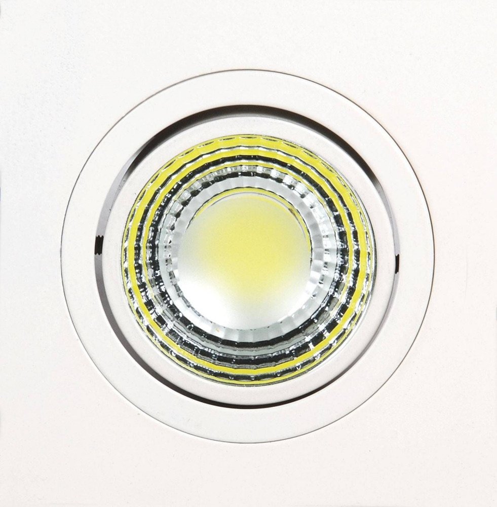 Встраиваемый светодиодный светильник Horoz 5W 6400К белый 016-021-0005 (HL6701L) (HRZ00000248). 
