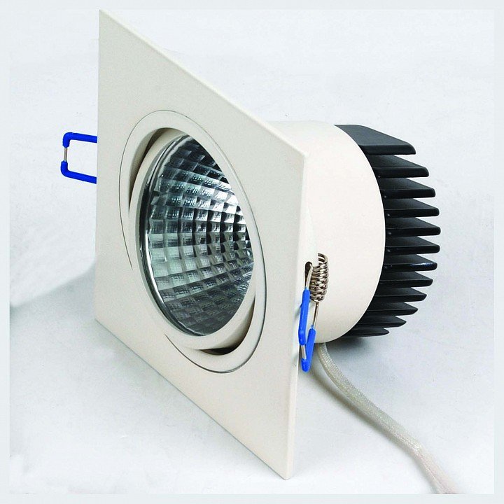 Встраиваемый светодиодный светильник Horoz 10W 2700К белый 016-022-0010 (HRZ00000256). 