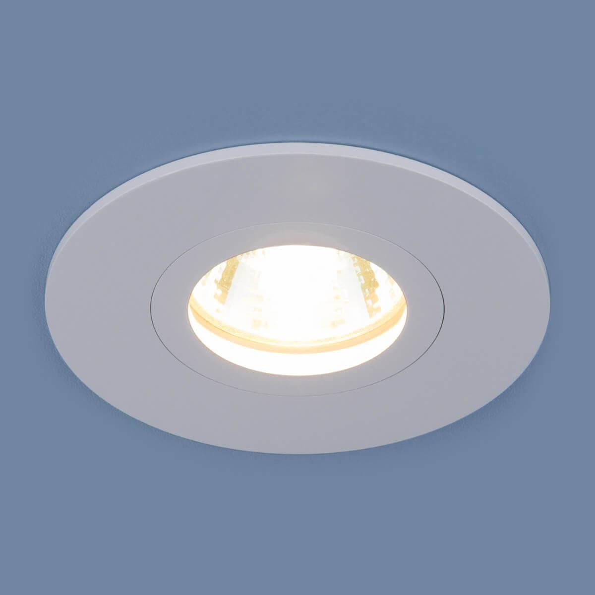 Встраиваемый светильник Elektrostandard 2100 MR16 WH белый 4690389064135. 