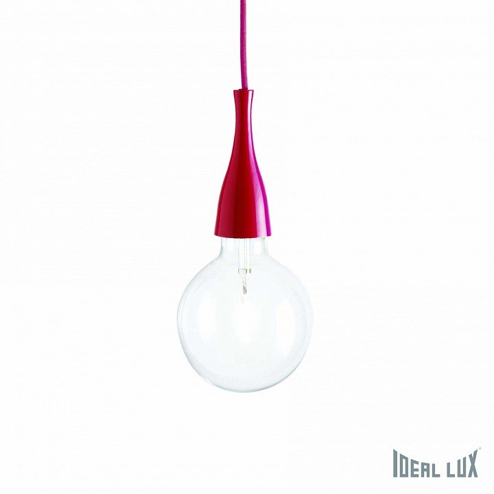Подвесной светильник Ideal Lux Minimal SP1 Rosso. 