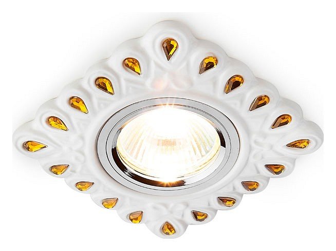 Встраиваемый светодиодный светильник Ambrella light Desing 5W D5550 W/YL. 