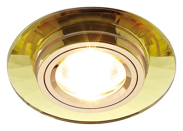 Встраиваемый светильник Ambrella light Classic 8160 Gold. 