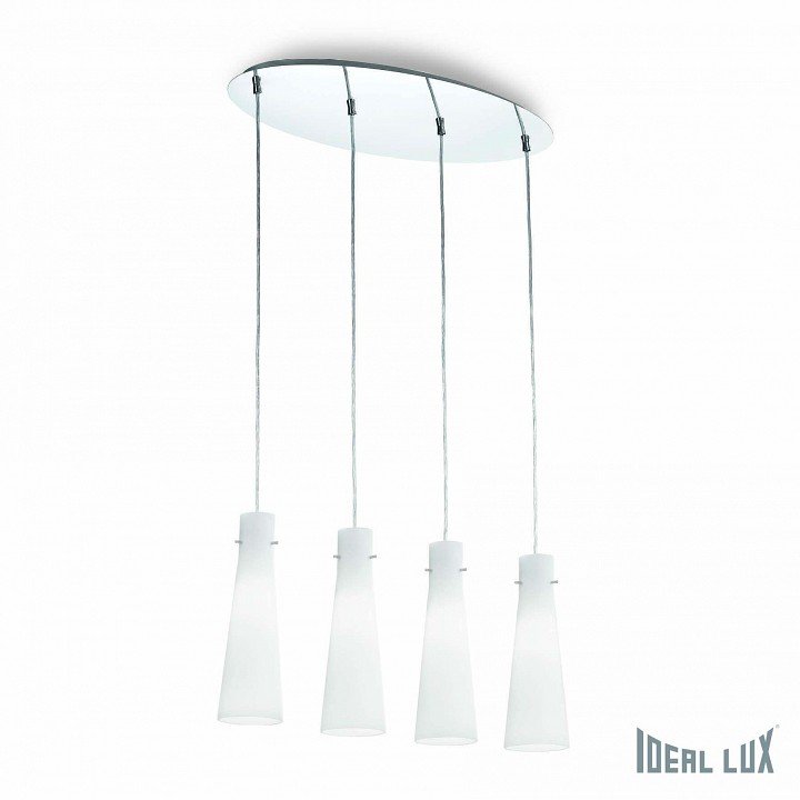 Подвесной светильник Ideal Lux Kuky SP4 Bianco. 