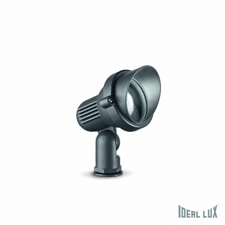 Грунтовый светильник Ideal Lux Terra PT1 Small Antracite. 