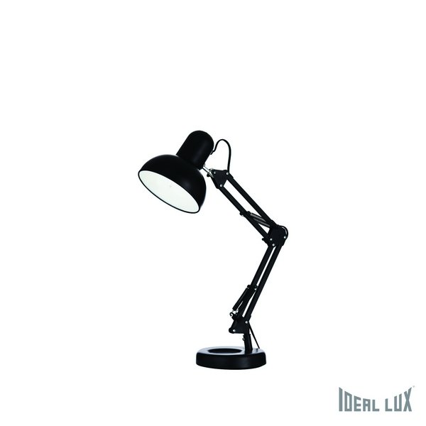 Настольная лампа Ideal Lux Kelly TL1 Nero. 