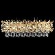 Подвесная люстра Crystal Lux Romeo SP8 Gold L1000. 