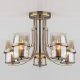 Потолочная люстра Eurosvet 60085/5 античная бронза. 