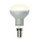 Лампа светодиодная рефлекторная Uniel (UL-00001491) E14 6W 3000K матовая LED-R50-6W/WW/E14/FR PLS02WH. 