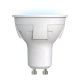 Лампа светодиодная Uniel (UL-00002421) GU10 6W 4000K матовая LED-JCDR 6W/NW/GU10/FR PLP01WH. 